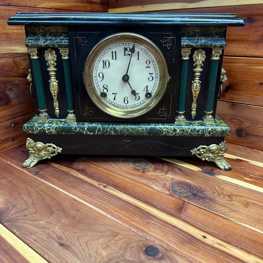 Rare Antique Circa 1920 Sessions Mantel Clock